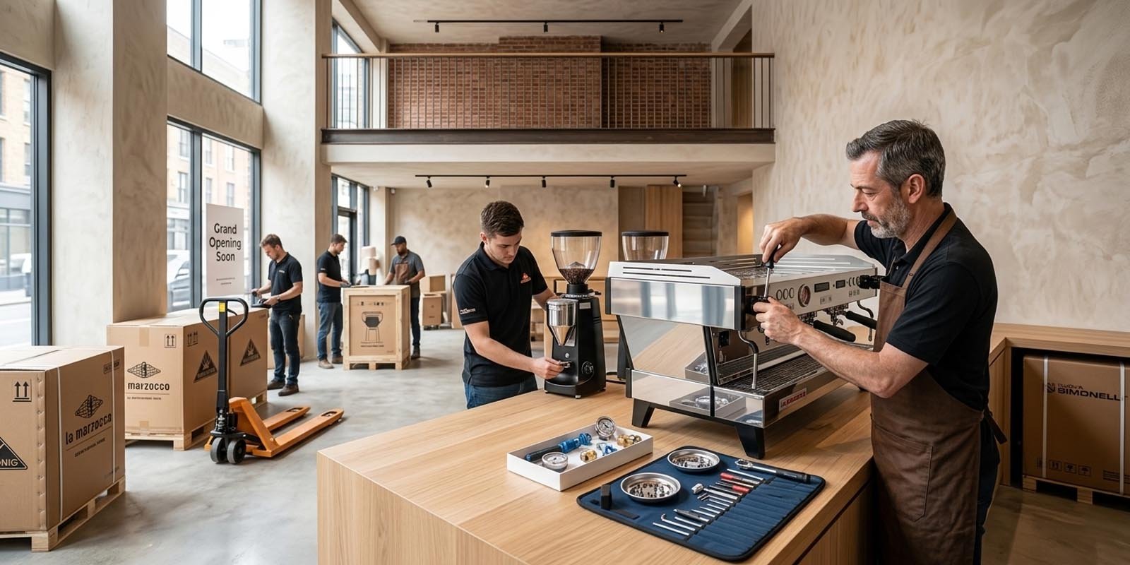 Commercial Coffee Equipment Installation